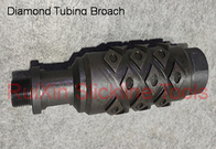 Paduan Nikel 3 inci Diamond Tubing Broach Gauge Cutter Alat Wireline