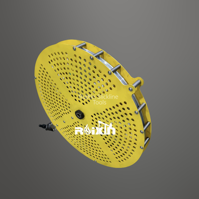 10T Aman Beban Kabel Kontrol Tekanan 720MM OD Kabel Pulley Hay untuk Operasi dan Slickline