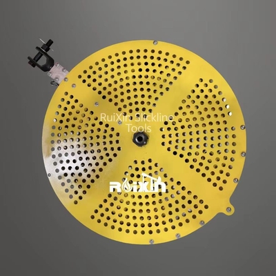 10T Aman Beban Kabel Kontrol Tekanan 720MM OD Kabel Pulley Hay untuk Operasi dan Slickline