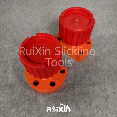Adaptor kepala sumur Flange Half Moom 35MPA Peralatan kontrol tekanan kabel