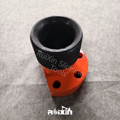 Adaptor kepala sumur Flange Half Moom 35MPA Peralatan kontrol tekanan kabel