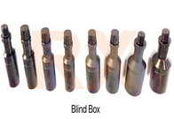 API 15/16UN 6 Inch Blind Box Slickline HRC40 Panjang 20mm