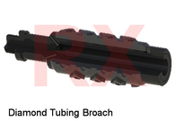 Diamond Tubing Broach Gauge Cutter Paduan Nikel Wireline