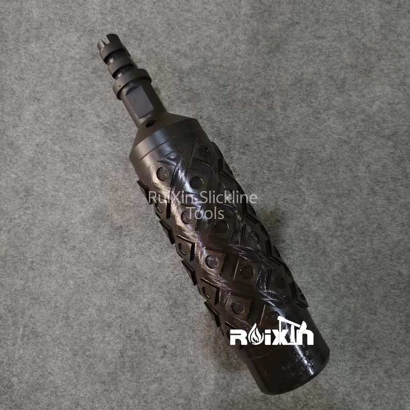 1.875"QLS Quick Couplings Diamond Tubing Broach Connection QLS 3,5 inci hingga 4,3 inci Gauge Cutter Wireline Slickline Tools