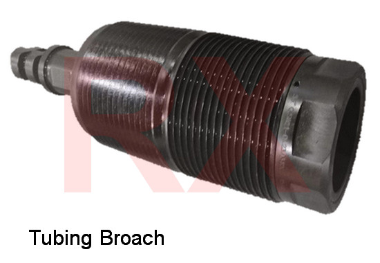 5,5 Inch Nickel Alloy Wireline Tubing Broach Untuk Menghilangkan Karat